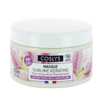 Fütokeratiiniga juuksemask habrastele ja kahjustunud juustele 250ml Coslys.png