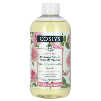 Näopuhastusvaht tundlikule nahale täitepudelis 300ml  Coslys.png