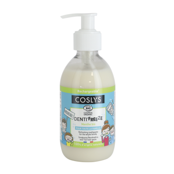 Värskendav hambageel kogu perele 350g Coslys.png