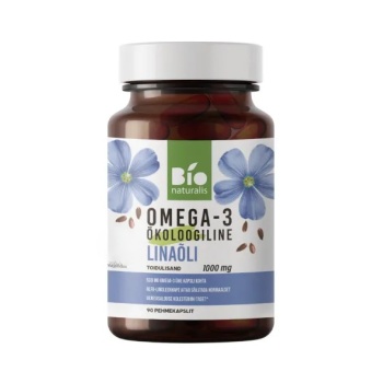 Oomega 3 linaõli kapslid, 90tk.jpg