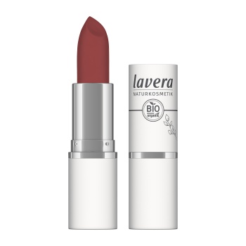 4021457645565 Lavera Velvet Matt Lipstick VIVID RED 04, 4.5g.jpg