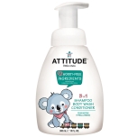 ATTITUDE Kid's 3 in 1: shampoo, body wash and conditioner Pear Nectar 300ml 