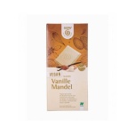 Valge šokolaad vanilje ja mandlitega, 100g