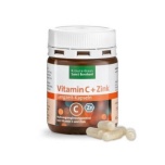  Vitamin C + Zinc Slow Release Capsules, 60pcs