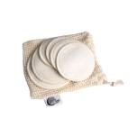  Organic Cotton Cosmetic Pad Set, 4+2pcs