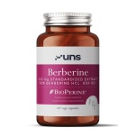 Berberiini ekstrakt (500mg) + Bioperiin, 60 kapslit 