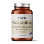 White Mulberry Extract (500mg) + Bioperine, 60 capsules 