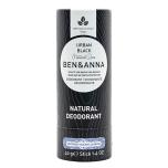 Ben&Anna Deo Papertube - Urban Black, 40 g