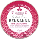 Ben&Anna Kreemdeodorant Pink Grapefruit, 45 g