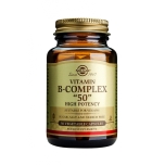 B vitamiini kompleks "50" Solgar 50 vegetaarset kapslit