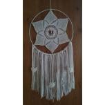 Handmade dream catcher with rock crystal 40cm 