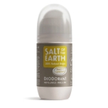 Salt of the Earth Amber & Sandalwood Natural Roll-On Deodorant, taastäidetav 75ml