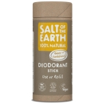 Salt of the Earth Amber & Sandalwood Deodorant Stick- Use or Refill 75g
