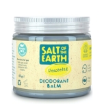 Salt of the Earth Unscented Natural Deodorant Balm - Plastic Free & Aluminium Free 60g