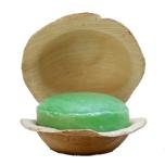 Holy Basil (Tulsi) Soap in Palm Leaf 100g