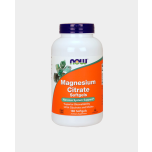 Now Magnesium Citrate, 180 Softgels