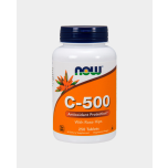Now Vitamin C with Rose Hips 500mg, N250 