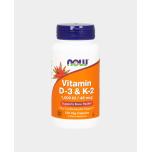 Now Vitamin D-3 & K-2, N120