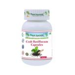 Planet Ayurveda Crab Basillucum - immuunsüsteemi ja hingamisteede tugi - 500 mg, 60 kapslit