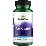 Swanson Kaltsiumtsitraat – Calcium Citrate (60caps)