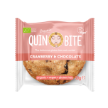 Gluteenivaba veganküpsis QUIN BITE Cranberry & Chocolate 50g