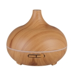 Diffuser - air humidifier - air aromatizer, with remote control, light wood imitation