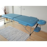 Two-piece portable massage table (blue)