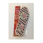 Insoles with tourmaline