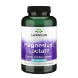 SWANSON Magnesium Lactate 84mg – Magneesiumlaktaat, 120 kapslit
