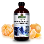 NATURE`S ANSWER Vedel Magneesium Malaat ja Glütsinaat 480ml