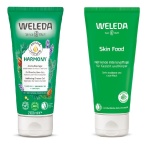 Weleda komplekt: Skin Food nahakreem 75ml + Aroma dušikreem Harmony 200ml