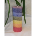 Palm wax chakra candle 7x17 cm unscented
