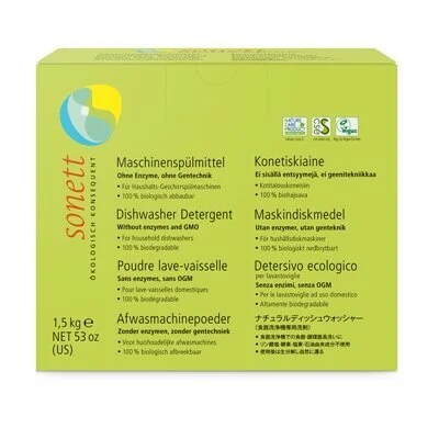 Sonett nõudepesumasina pulber 1,5kg